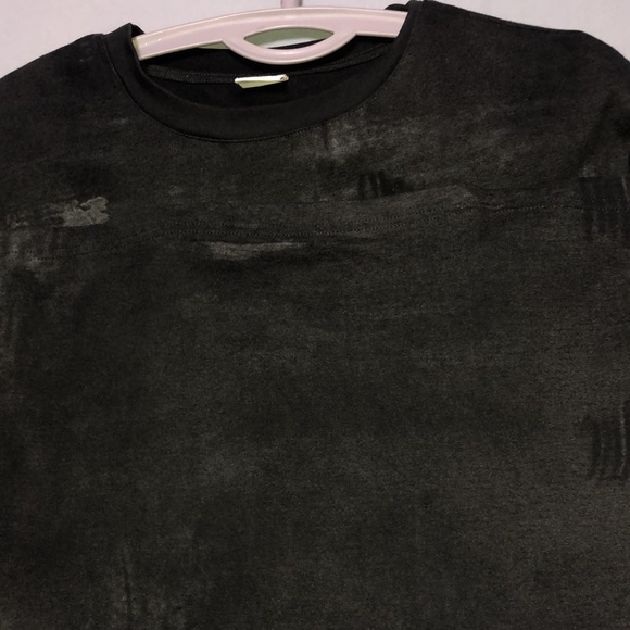 Men's black short-sleeved T-shirt - Picture 9 of 12